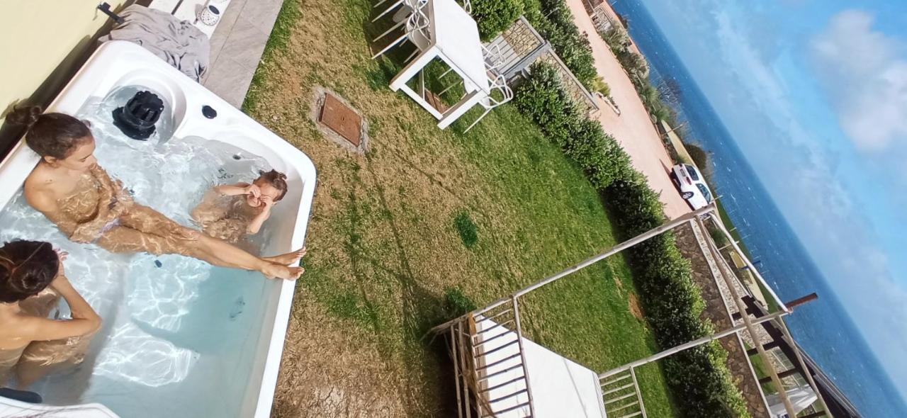 Cluxury-Torre Dei Saraceni Boutique Apt By The Sea Beach, Pool,Private Jacuzzi, Parking Cervo Luaran gambar