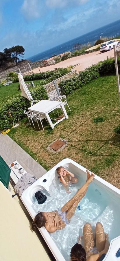 Cluxury-Torre Dei Saraceni Boutique Apt By The Sea Beach, Pool,Private Jacuzzi, Parking Cervo Luaran gambar